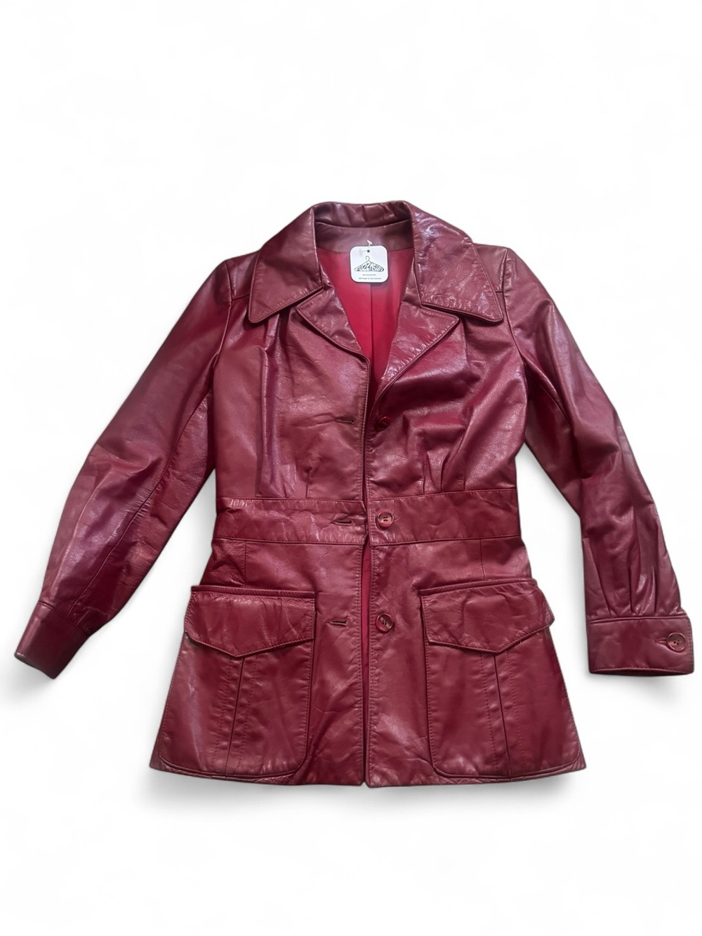 Vintage Red Leather Jacket - ‘70s
